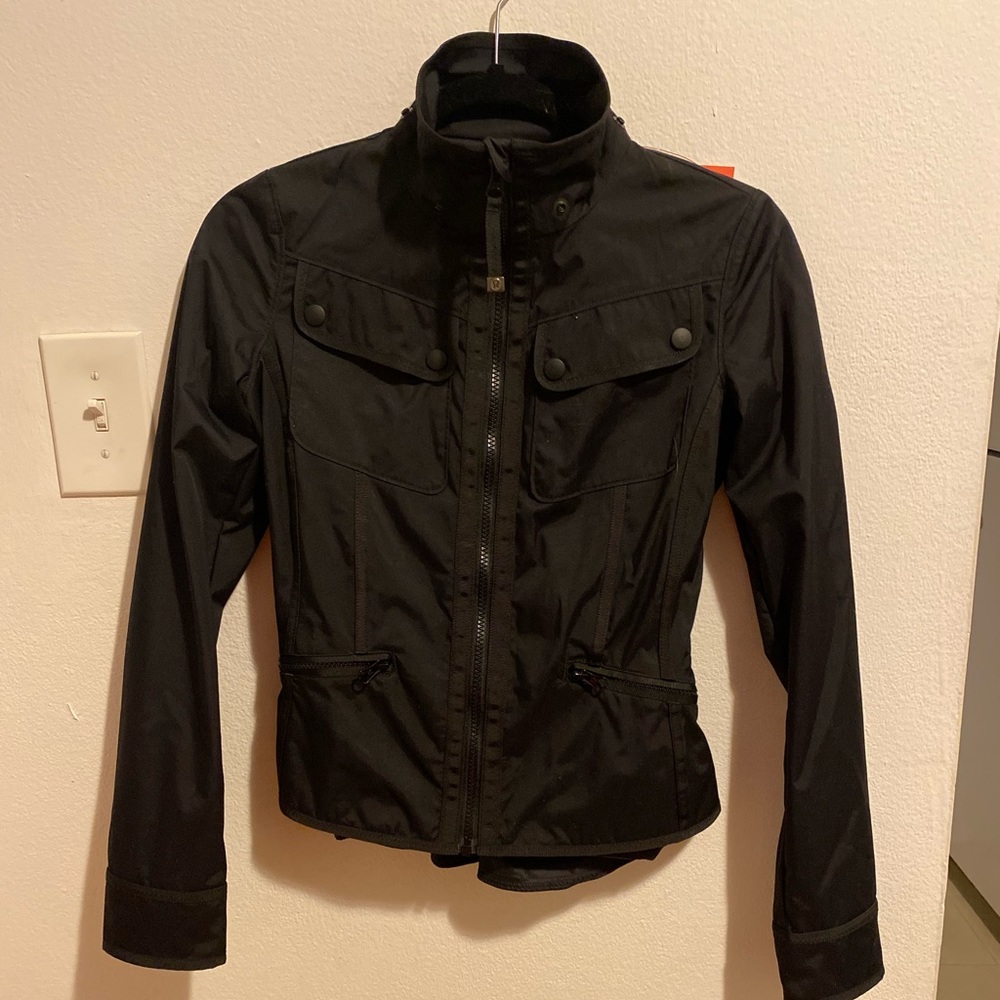 Lululemon Black Peplum Jacket